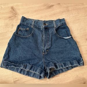 Vintage Esprit High Waisted Denim Shorts